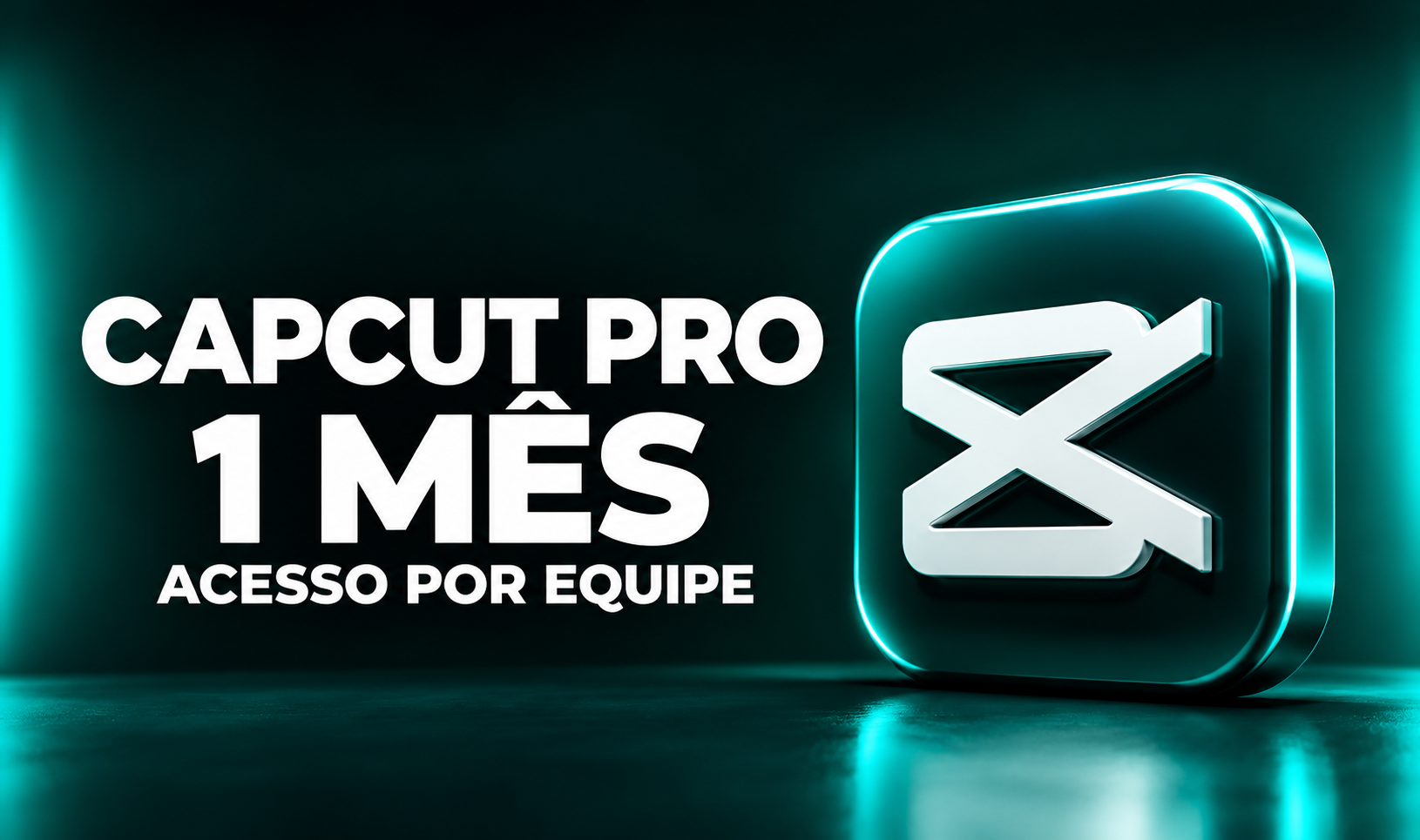 CapCut Pro — Membro de equipe por 1 mês